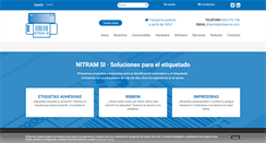Desktop Screenshot of nitram-si.com